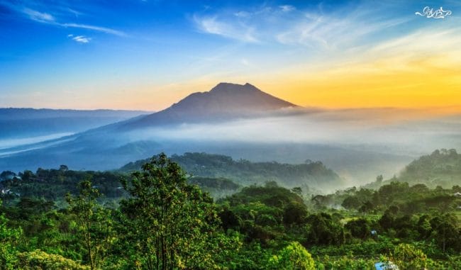 Gunung Batur di Pulau Bali