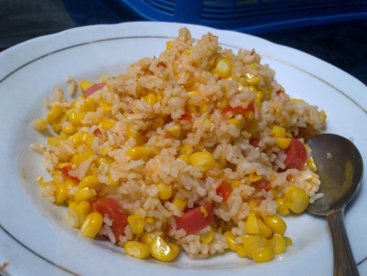 Nasi Goreng Jagung Manis