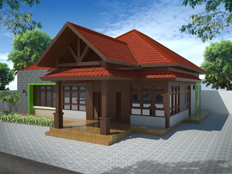 Rumah Tradisional Jawa Minimalis