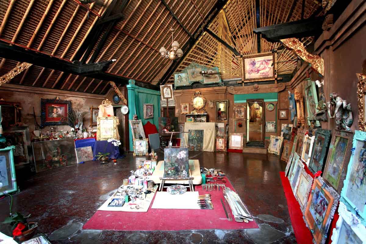 Museum Blanco, salah satu wisata ubud