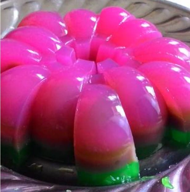 resep agar agar pelangi