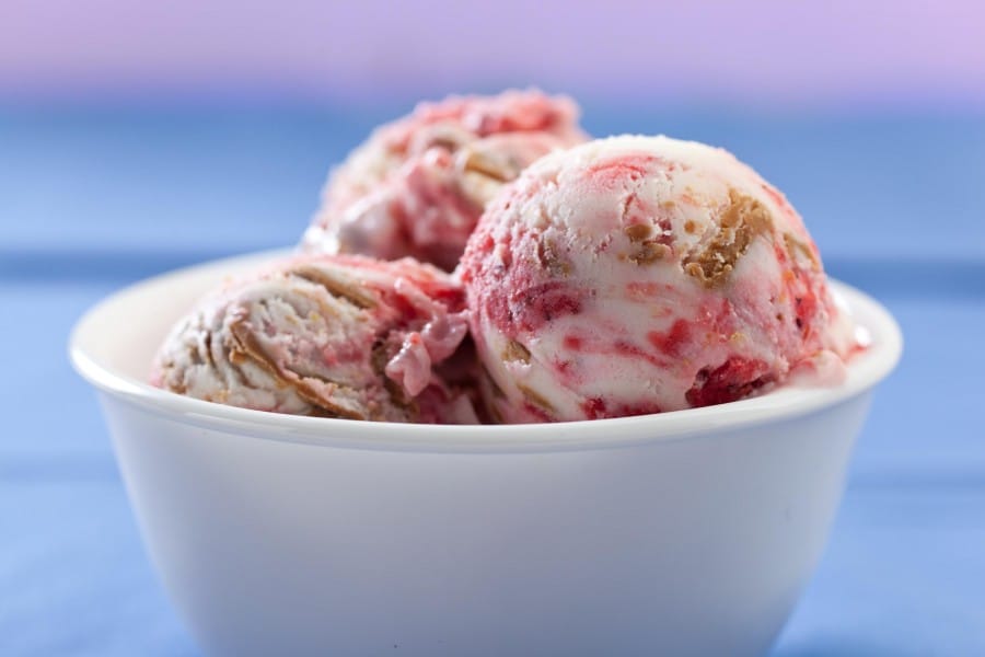 Banana Strawberry Ice Cream