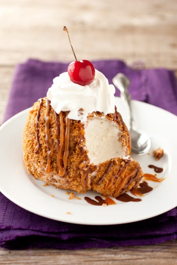 Cara Membuat Es Krim Goreng Cheaters Fried Ice Cream