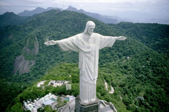 Keajaiban Dunia Christ the Redeemer, Rio de Janeiro Brasil