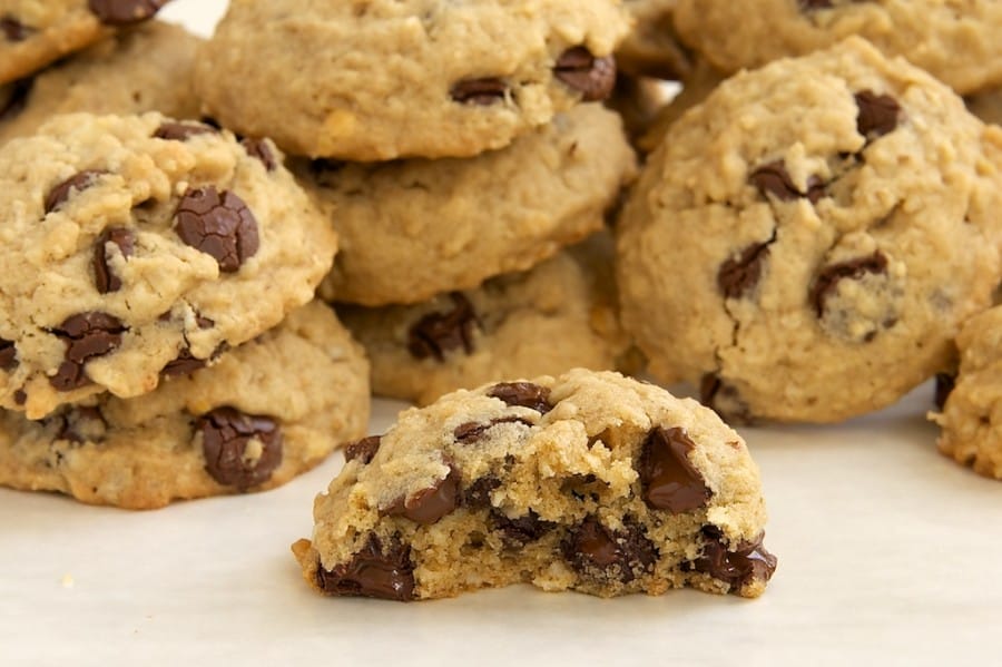 cookies choco chips oatmeal