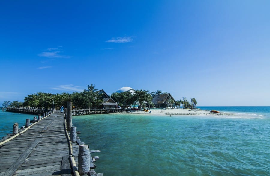 Pulau umang, ini dermaganya