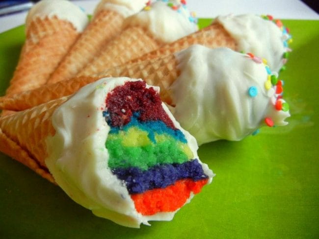 Rainbow Cake Ice Cream