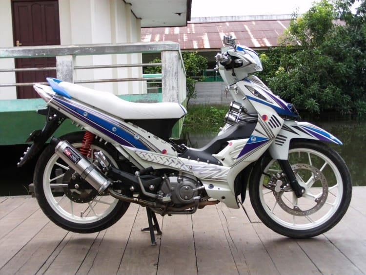 Modifikasi Motor Shogun SP