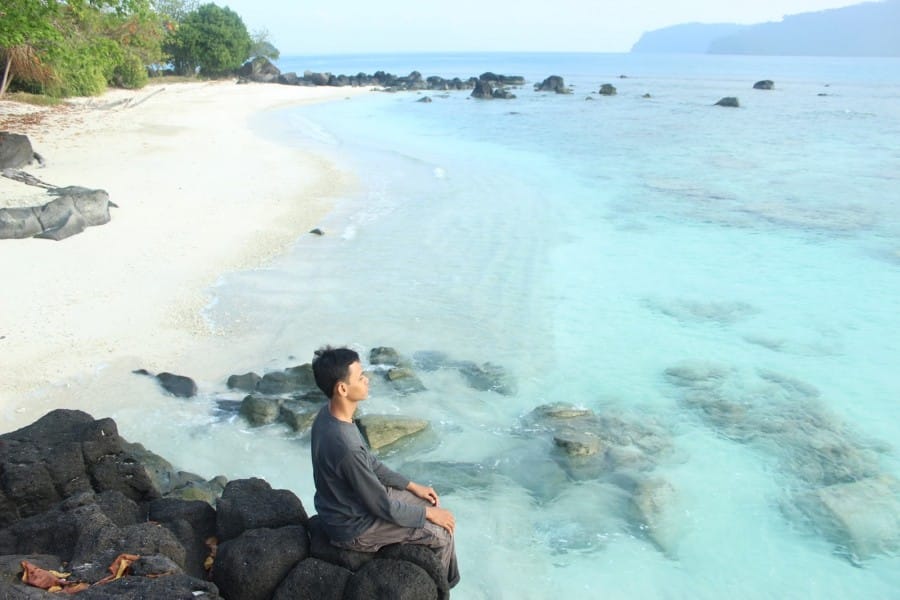 keilihatan indah pulau umangnya