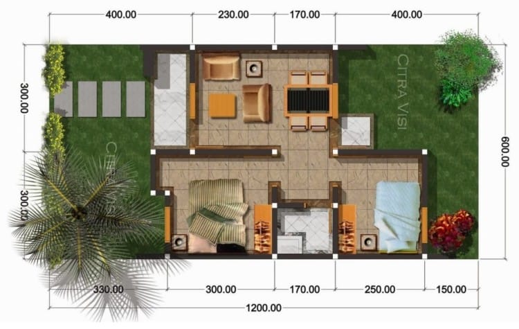 rumah-minimalis-tipe-36-dengan-taman