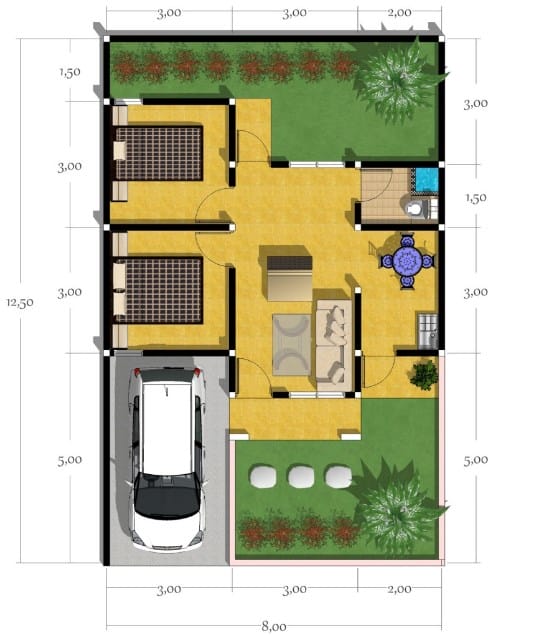 rumah-minimalis-untuk-keluarga-kecil