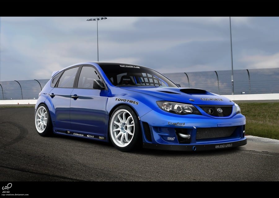 Mobil Balap - Subaru Impreza WRX STi