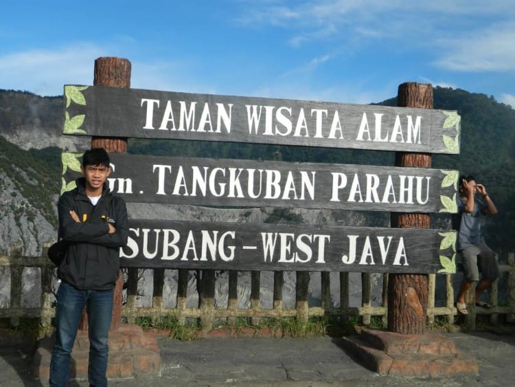 foto bagus tangkuban perahu