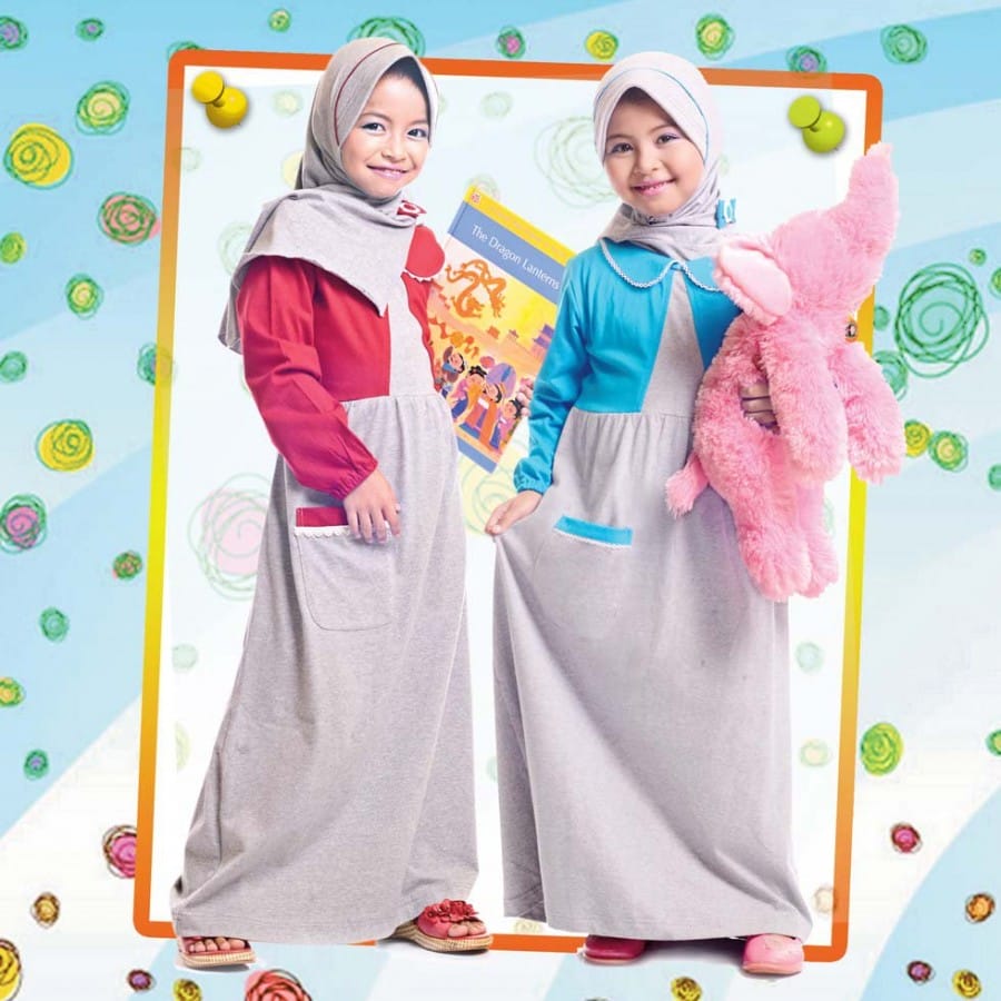 baju muslim anak perempuan