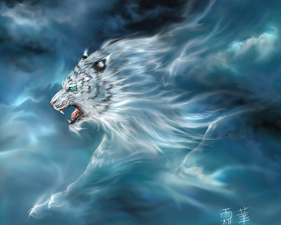 Cloud White Tiger