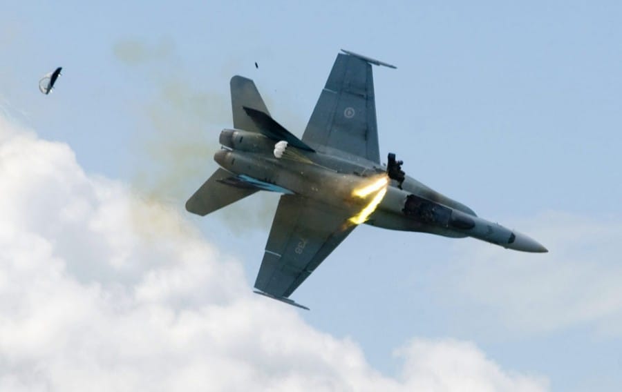 Kecelakaan Maut pesawat CF-18 Canadian Hornet