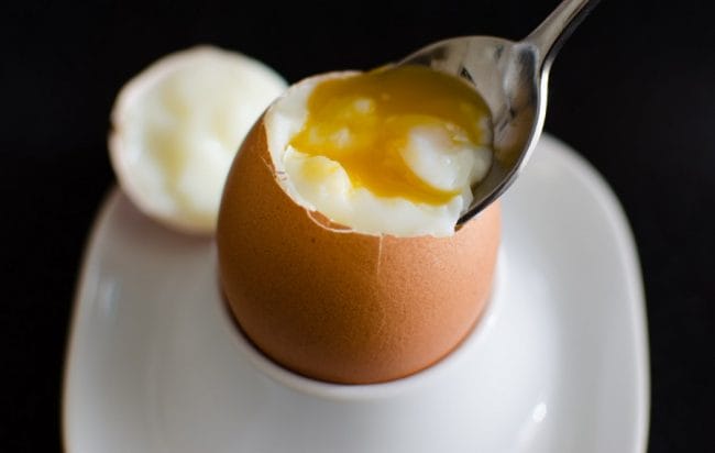 Telur Setengah Matang