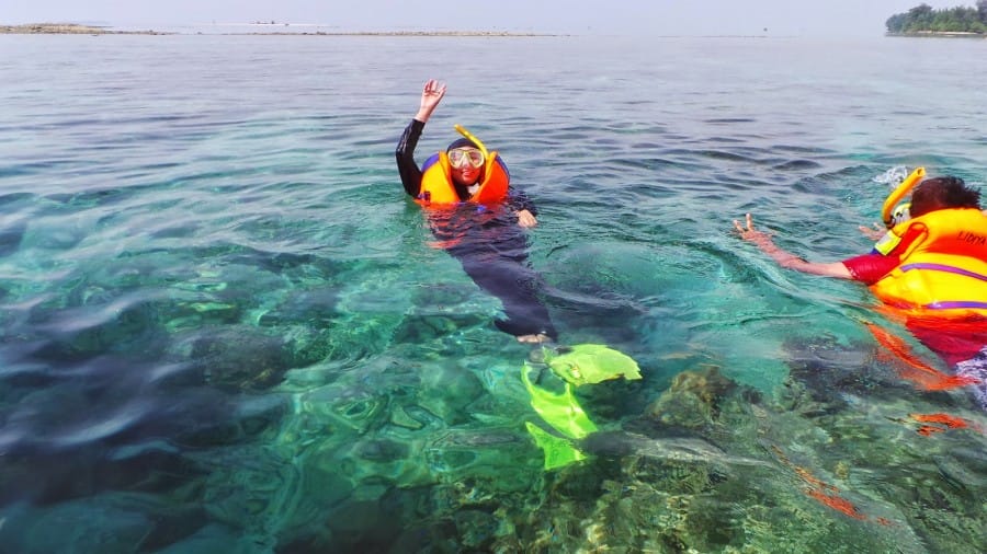 Wahana Air di Pulau Pari