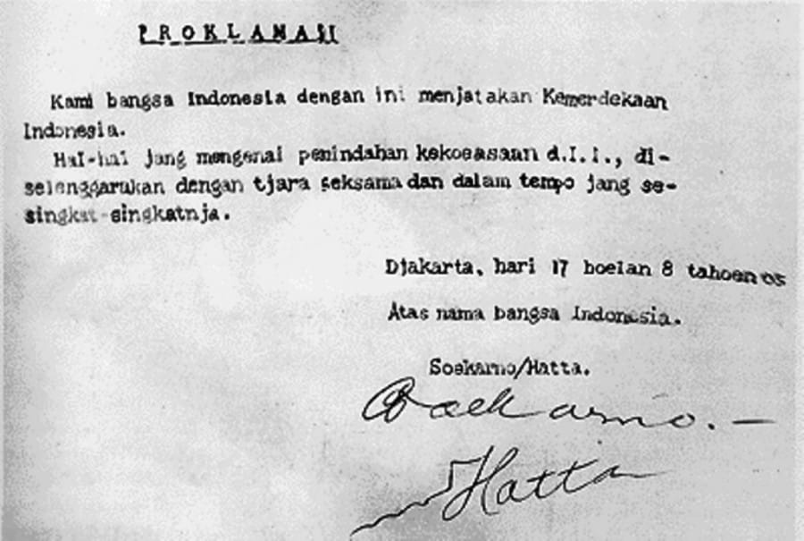 Mengenal Sejarah, Perumusan, Isi, Dan Makna Teks Proklamasi Kemerdekaan ...