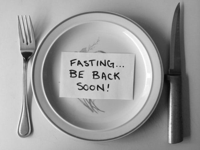 Fasting-black-and-white