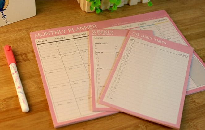 Monthly-font-b-Daily-b-font-Organiser-Planner-font-b-Desk-b-font-Table-Business-Schedule