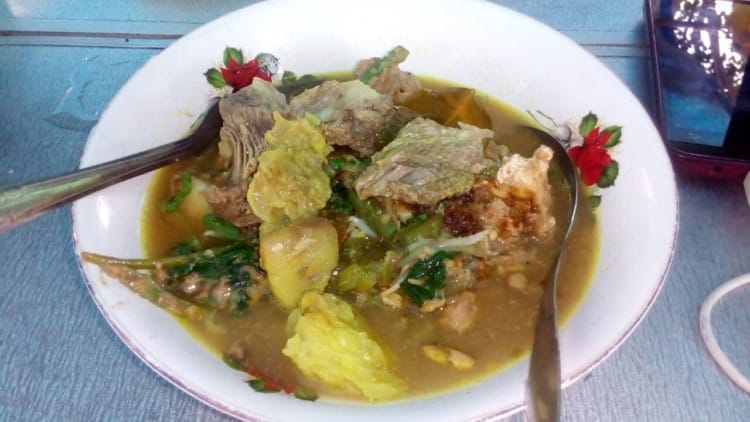 rujak soto banyuwangi