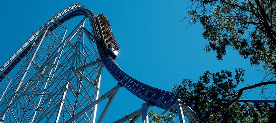 Millenium Force - Roller Coaster Tercepat