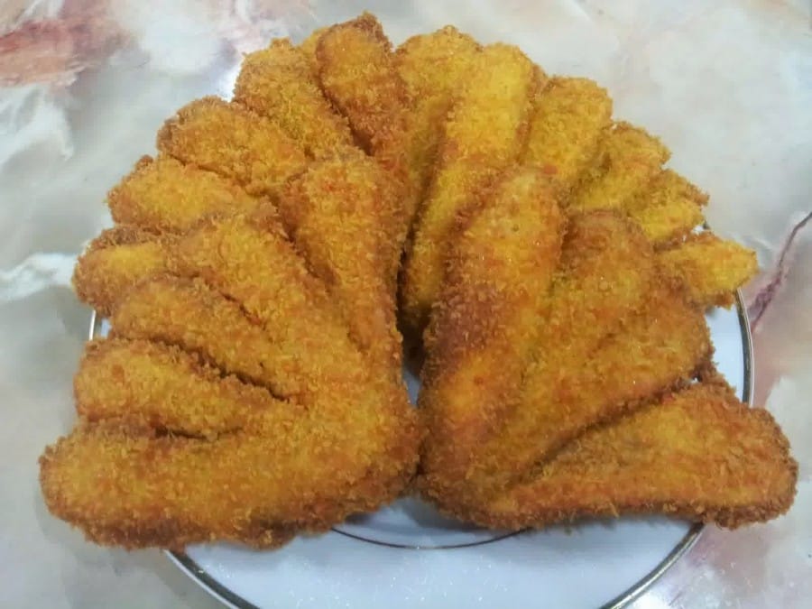 pisang goreng krispi lezat