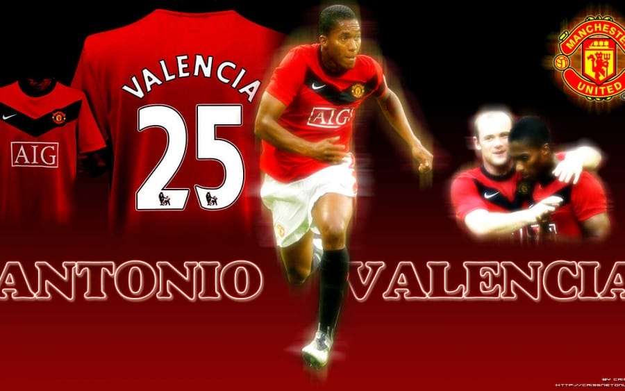 Valencia ketika mengenakan nomor punggung 25. |Pict by fifawallpapers.com