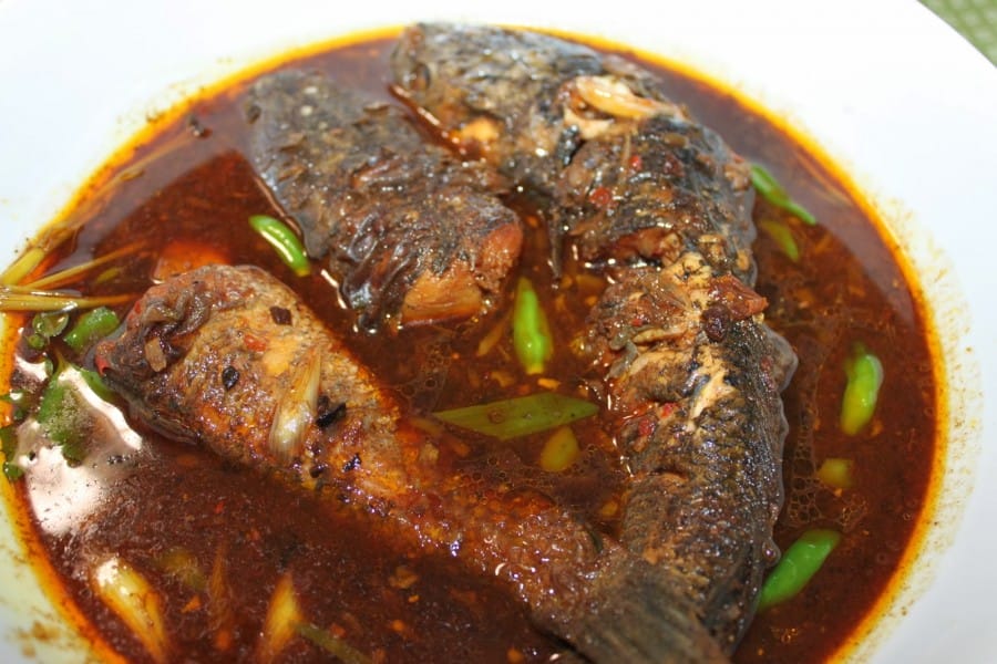 sayur ikan gabus Kalbar