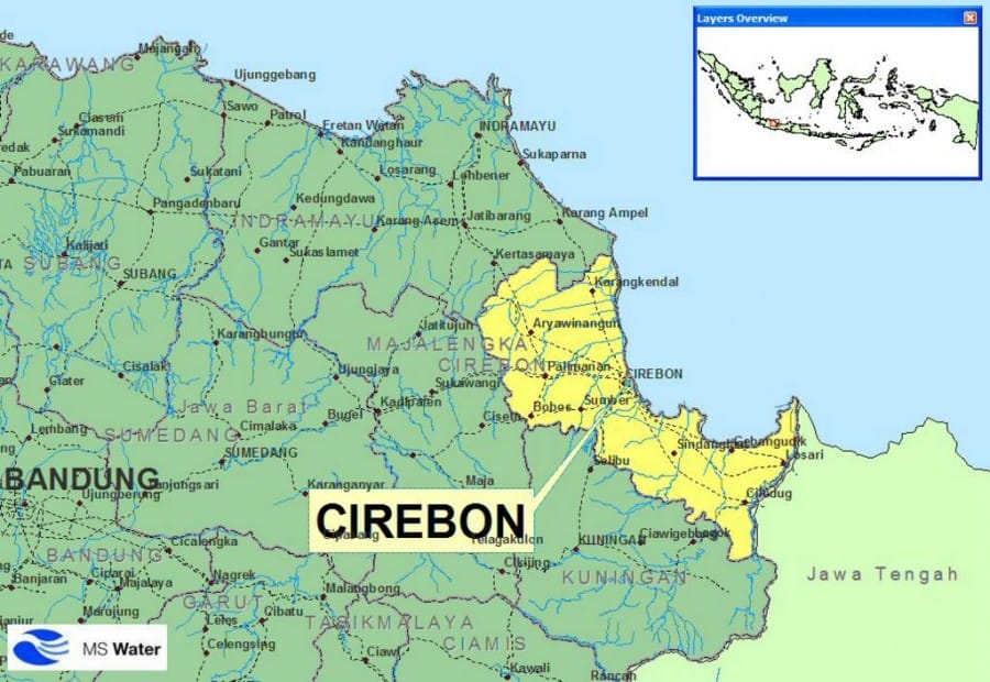 Letak Cirebon