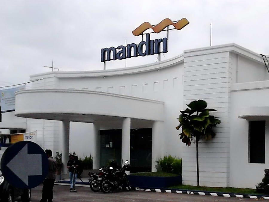 Gedung cabang kantor Mandiri. |Pict by. alamatbank.com