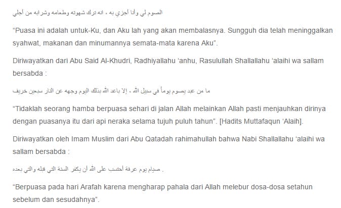 keutamaan bulan dzulhijjah hadist 2