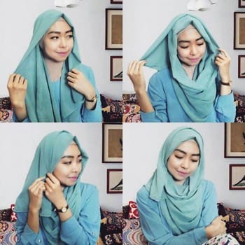 Cara Berhijab Pashmina