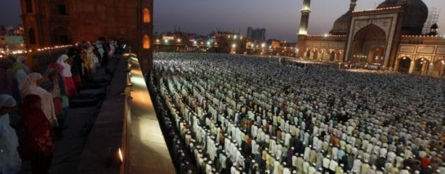 Doa Masuk Masjid Berjamaah Besar