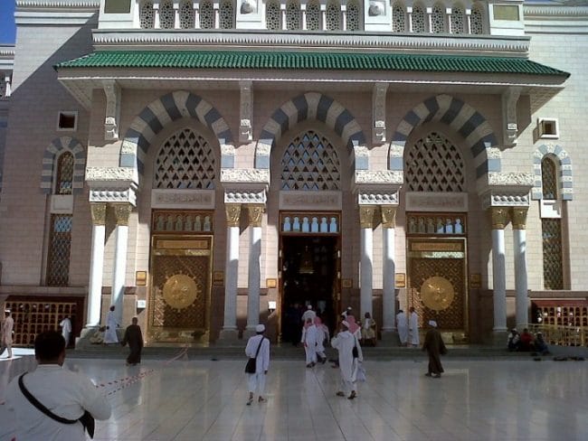 Doa Masuk Masjid Nabawi