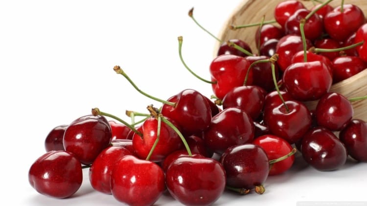 buah cherry untuk makanan darah rendah