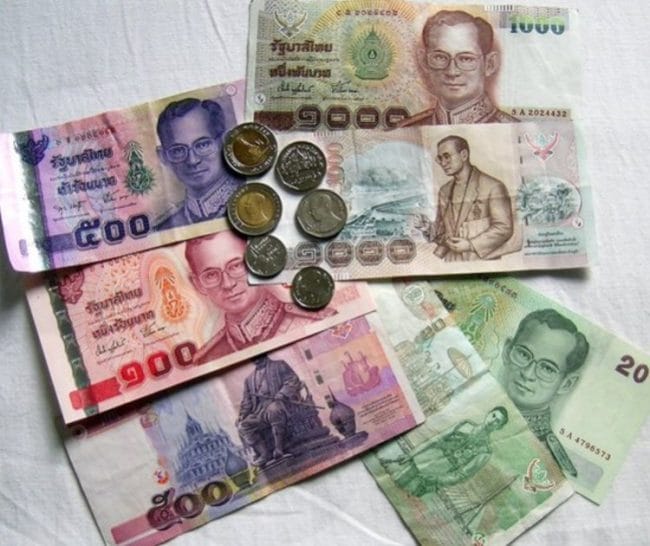 mata uang thailand